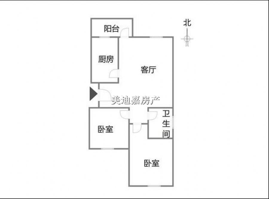 杭州临平星桥天都城二手房室内图户型图